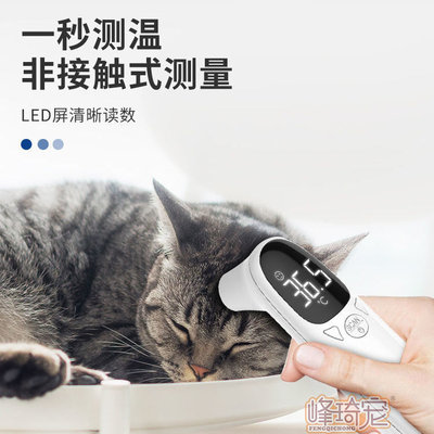 宠物A8684d专用体温猫咪子温度计狗耳闻电枪猫用测温计兽用入狗耳