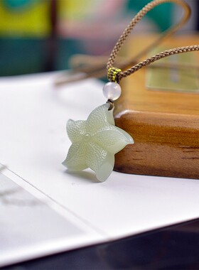 青海料海星吊坠细闪轻奢小众
