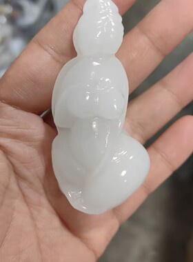 玉阅珠宝男女阿富汗天然手把件