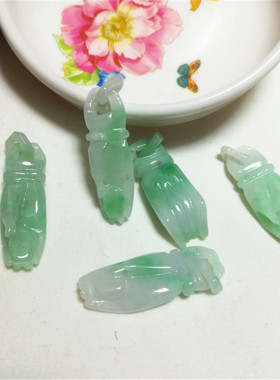冰糯种飘绿佛手掌上明珠翡翠a货