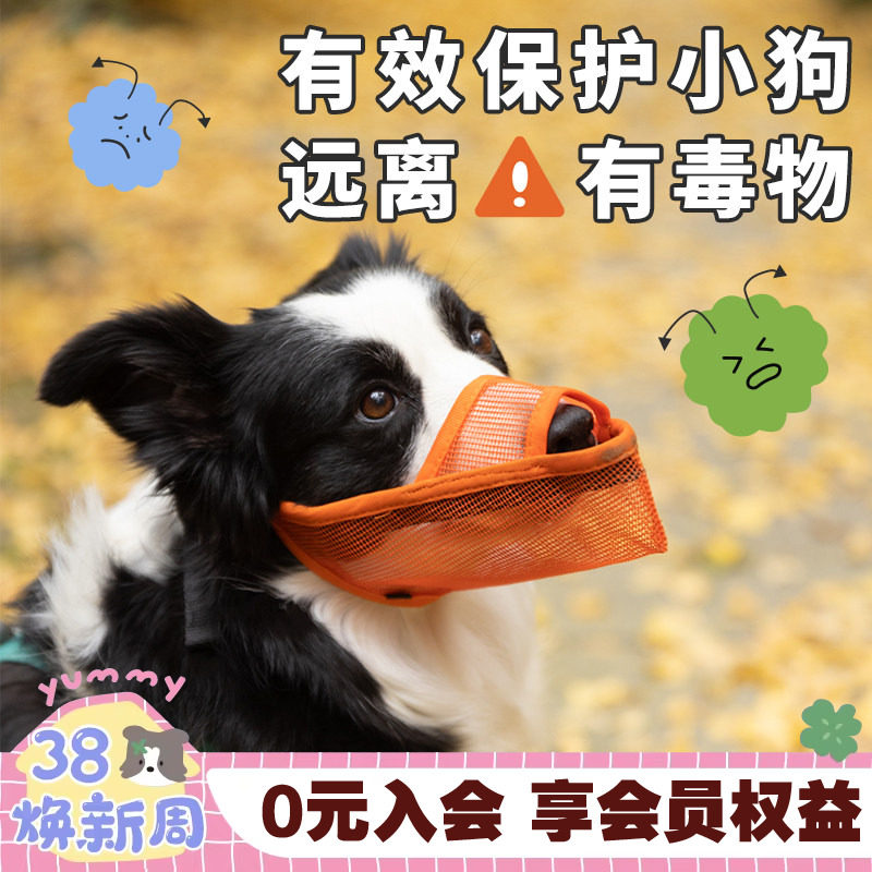 狗狗嘴套防乱吃防乱咬误食宠物大型犬小狗套边牧金毛嘴巴嘴罩口罩