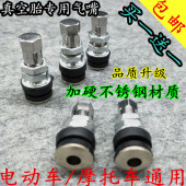 摩托车改装 配件真空胎气门嘴电动车真空胎气嘴直嘴防漏气轮胎气嘴
