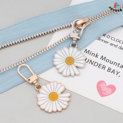 小雏菊diy配件可拆卸拉链