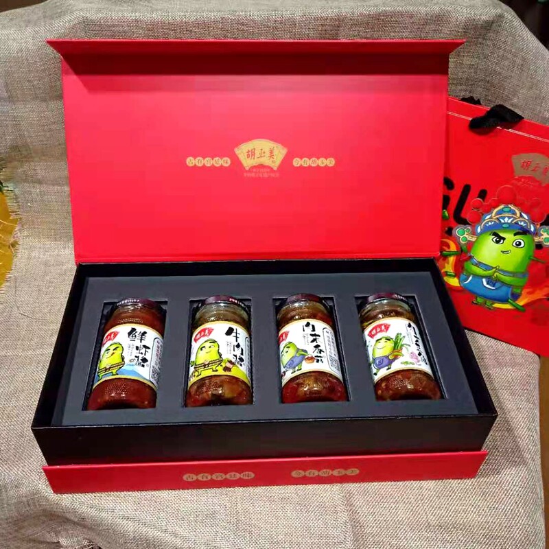 安徽特产安庆胡玉美礼盒舌尖上的美食蚕豆酱酱园礼盒送礼好看
