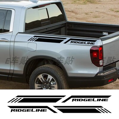 适用于本田Ridgeline汽车车贴4X4卡车皮卡车后备箱侧贴纸越野拉花