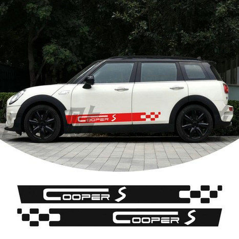 适合宝马Mini迷你Cooper S Clubman F54 JCW汽车贴纸装饰车身贴画