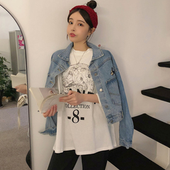 實拍韓版超火短袖恤夏裝港味半袖上衣潮