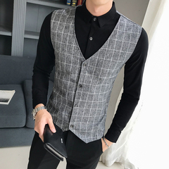 2021 spring Plaid long sleeve fake two-piece shirt m-5xl