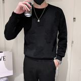 B302MY137P752024秋冬装新款毛衣立体小熊针织衫社会风，男装针织衫/毛衣，电商B216（原B302）