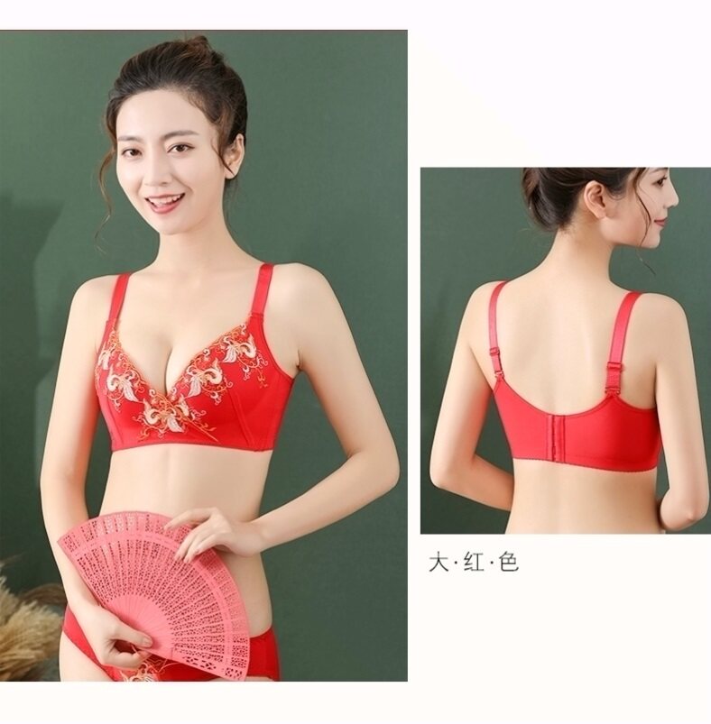 2021 Year of the Ox Year of fate Female red Underwear new year suit Gather Large mm200 Brain the Lingerie/Men's underwear/Tracksuit , Bra  category - from Buy2taobao.com to provide professional Taobao agent buy service