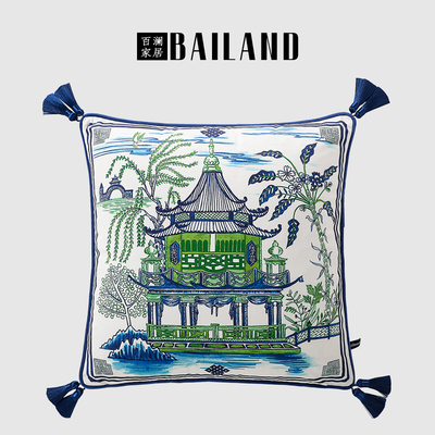 百澜家居抱枕靠垫腰枕PP棉客厅