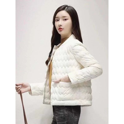 新款女棉服外套短款2025秋冬潮流百搭棉服立领棒球服洋气外套