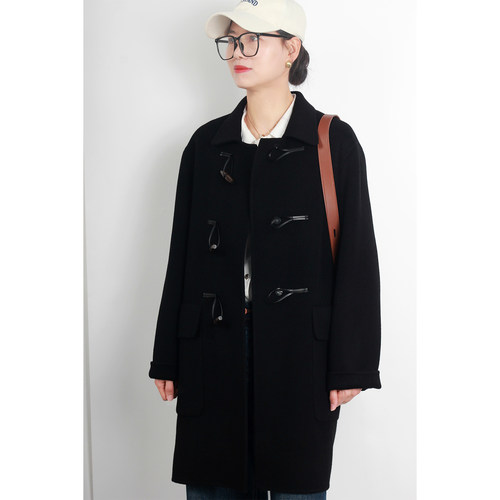 显瘦加肥加大码羊绒大衣200斤潮