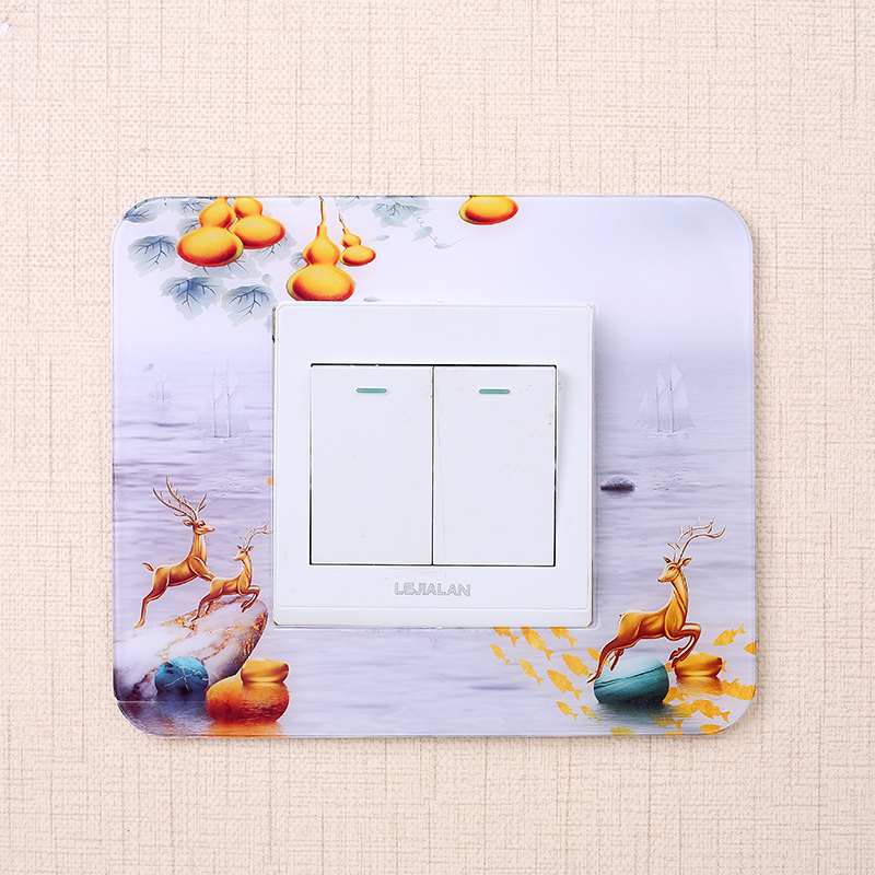 亚克力开关插座防尘套