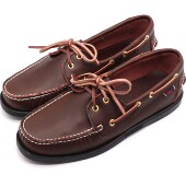 平底真皮系带进口牛皮百搭学院风全手工制PLDNAKUM SEBAGO帆船鞋