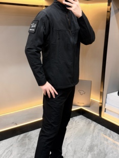 立领Combat军鸟全橘皮战术夹克游骑兵Wx Lt软壳三防户外夹克外套