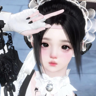 原版 树门永存 逆水寒手游捏脸女通用 嘿嘿有点萌 121