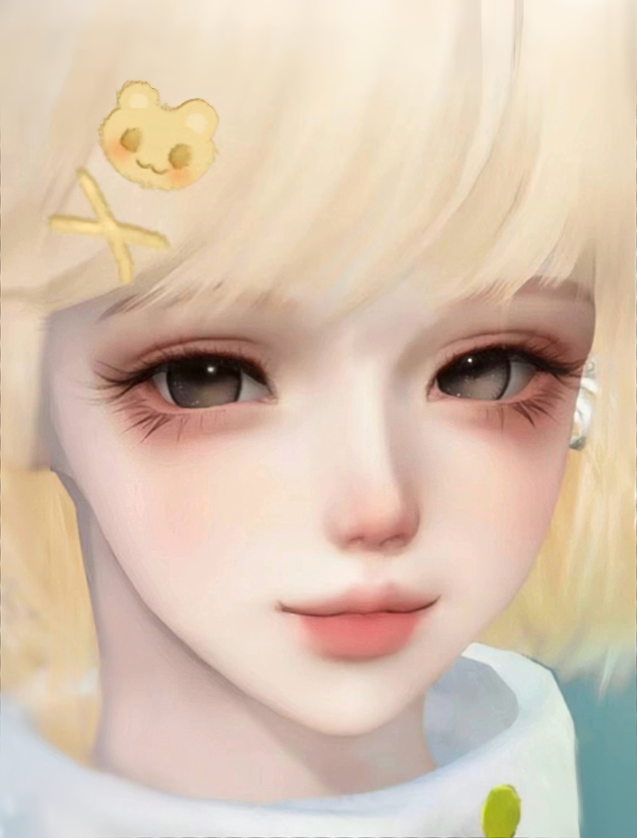 芝士熊 泠木香子 适配灼妖 逆水寒手游捏脸女通用 原版