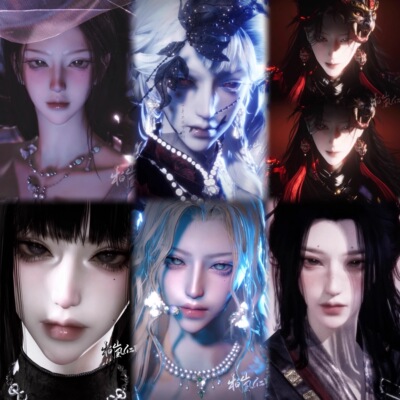 发18 欺花 柏岚仁申 冷感钓系御姐 燕云十六声捏脸女 端游手游