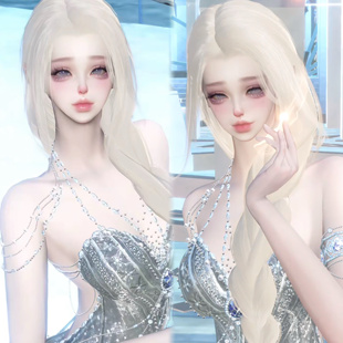 原版 逆水寒手游捏脸数据女通用 聆听 李李呀限售