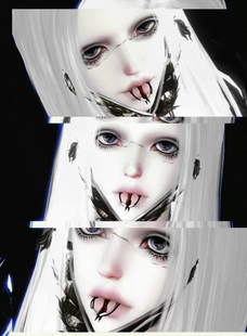发6 梦中带刀 人形电脑 带饰品拉条 逆水寒手游捏脸全职业女通用