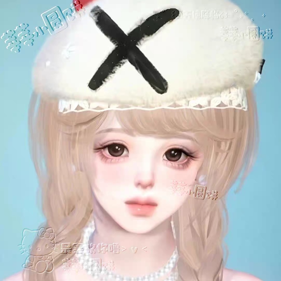 小雪降 莘莘小圆饼 逆水寒手游捏脸女通用