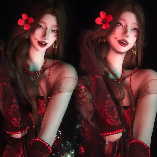 发2 别惹她美丽坏女人 小花生捏脸日记 燕云十六声捏脸女端游手游