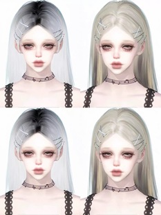 逆水寒手游捏脸女通用 kkyuu 爱豆 新头发有点太美了