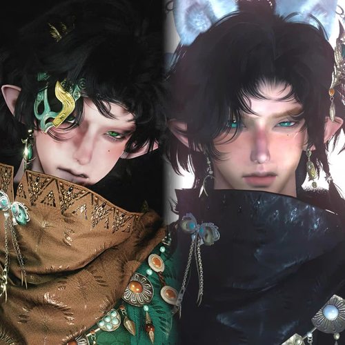 发2 坏脸小猫 正太少年感 燕云十六声捏脸男 端游手游通用