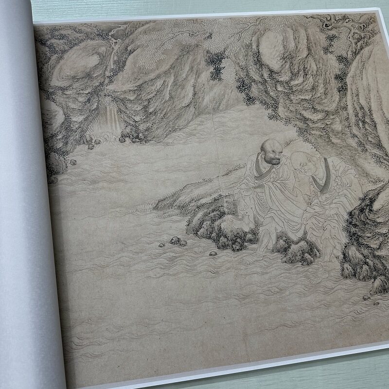 北宋李公麟白描罗汉图册