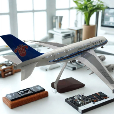 飞机模型47cm南方航空a380南航空客A380民航客机航模摆件飞机