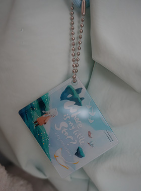 【光遇白卡】Sky光遇白卡钥匙扣无数据nfc挂件立绘本高颜值双面图