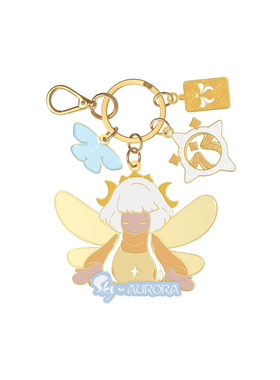 Sky光遇正版周边 Sky × AURORA钥匙扣 全新未拆封 现货