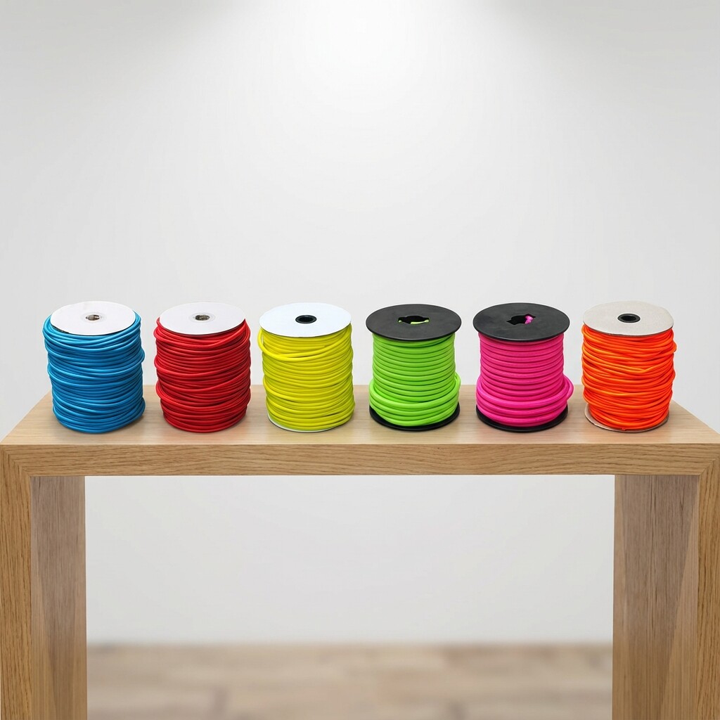 DIY侧挂潜水HARNESS基础配件6mm弹力绳夜光二级头颈圈绳配重板带