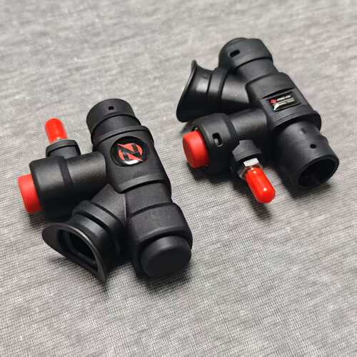 HOTDIVE潜水K阀充气管圆形波纹软管组合浮力控制器BCD背飞装备