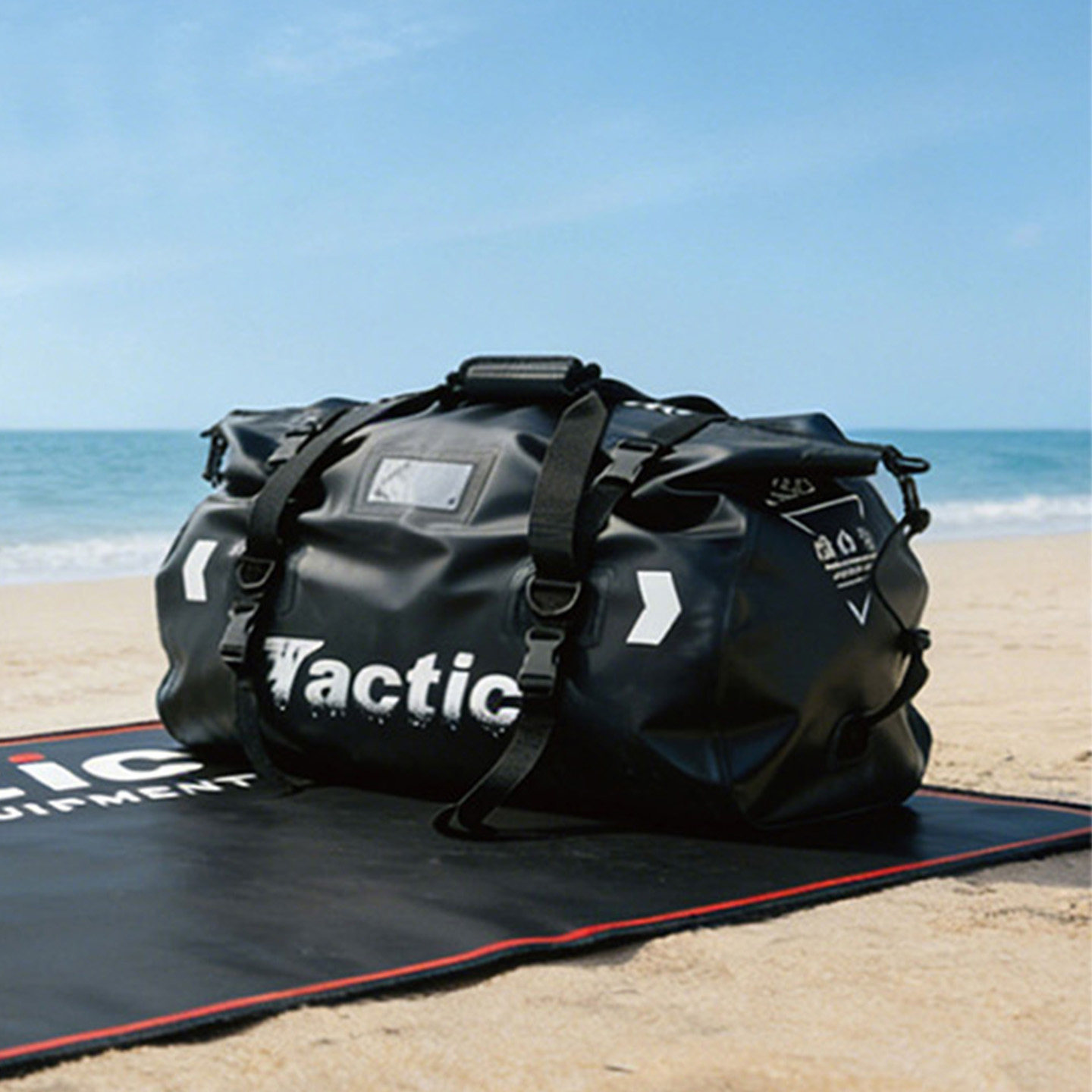 YACTIC 户外防水收纳包 单肩66L 含更衣垫 原品牌TACTIC