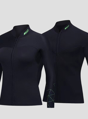 3mm潜水服ZCCO男女款分体潜水衣防寒保暖上衣裤子浮潜冲浪冬泳衣