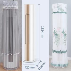 松下3匹空调罩净悦星圆形立式防尘罩套开机不取欧式包ZY72F310N