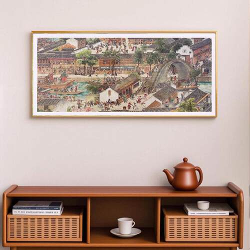 猫空拼图专用框94*40实木画框