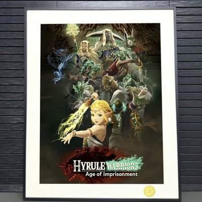 《塞尔达无双:封印战记》任天堂塞尔达劳鲁林克装饰画