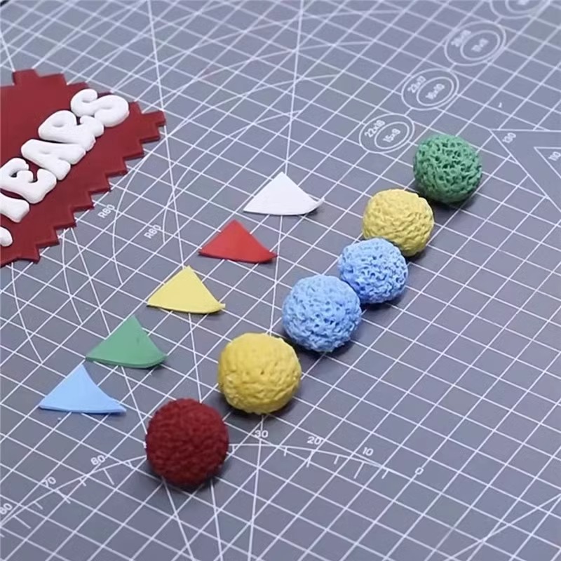 烘焙蛋糕翻糖圆形扎扎刷diy工具毛球造型圆形搓球刷子模具搓球刷