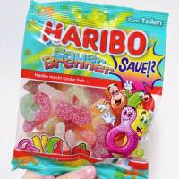 Haribo Fruit Gummy candies, Frog Golden Bear Gummy Candies, French Fries, Pixel Gummy candies, Sour Candy, juice Gummy candies, snacks thumbnail 4