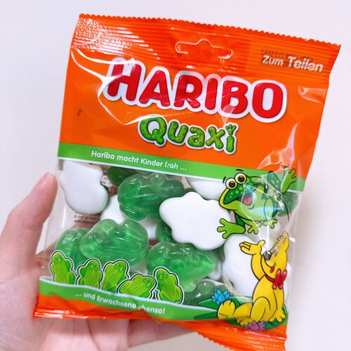 Haribo哈瑞宝水果软糖青蛙金熊软糖薯条像素软糖酸糖果汁软糖零食