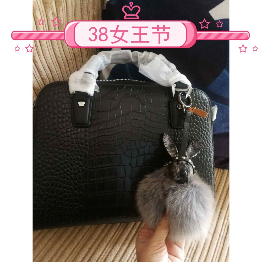 保兰德 PLD东方雅奢老花经典系列手提斜挎单肩邮差包中国包