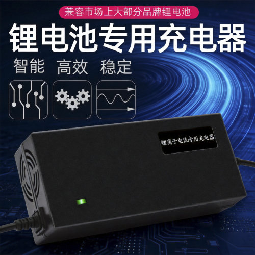 12V锂电池充电器户外充电2A10A5A