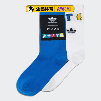 adidas袜子男女2双装运动袜吸汗防滑HE3111 HI1024 HE3088 GU2569