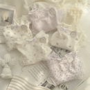 A类棉甜美紫色碎花纯棉女内裤 少女学生中腰10A抗菌全棉裆三角裤