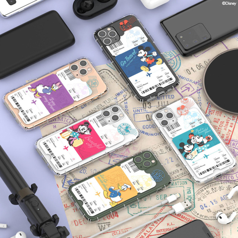 韩国迪士尼Disney米奇米妮iPhone16promax机票款软手机壳苹果15全包防摔tpu保护套iPhone14pro软壳苹果13女17