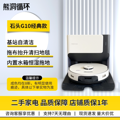 石头G10扫拖一体机震动式家用