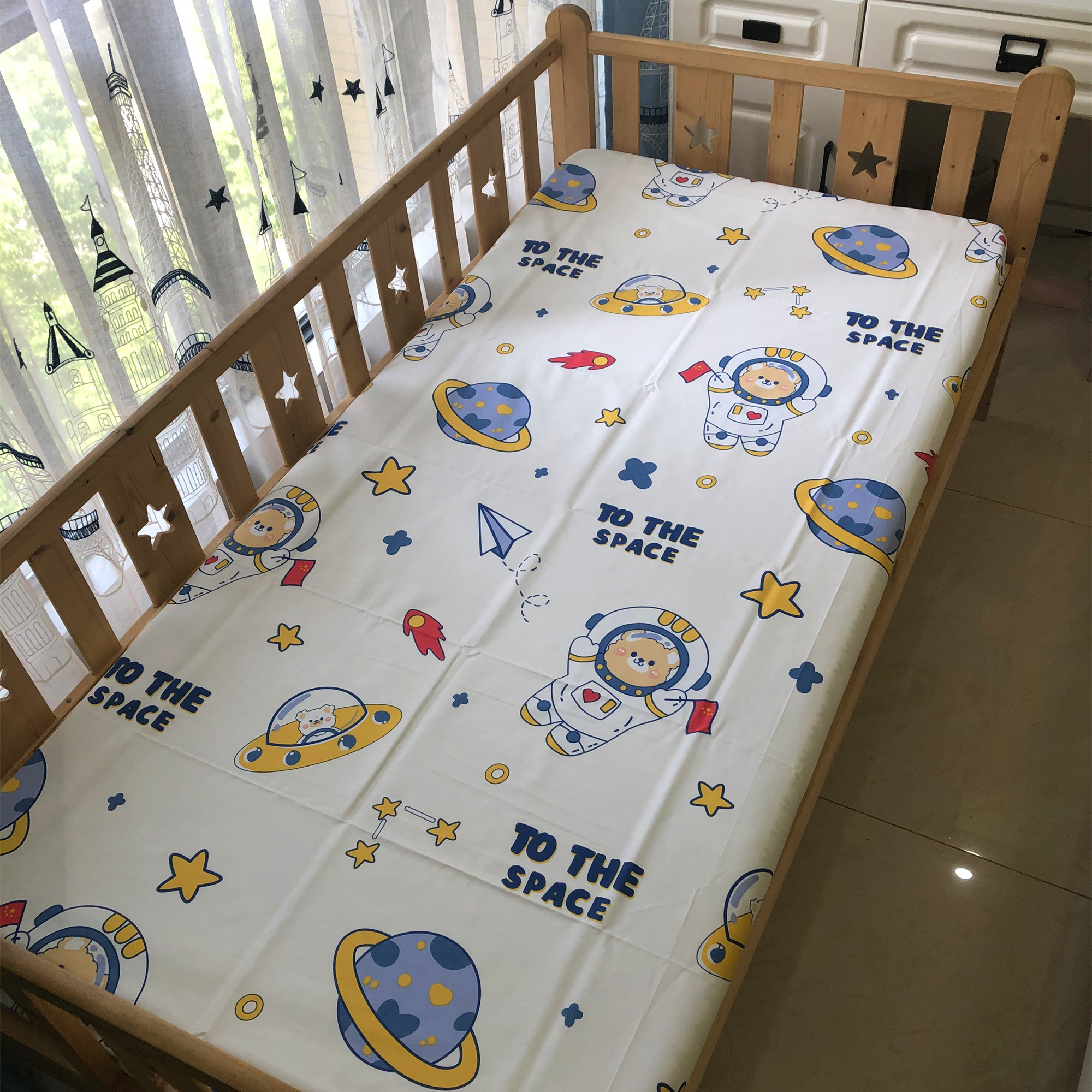 儿童床笠薄棕垫儿童纯棉床笠纯棉